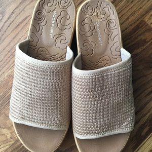 Rockport wedge sandals lanea woven slide